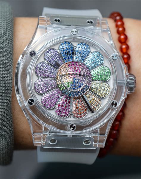 murakami flower hublot|takashi murakami flower watch review.